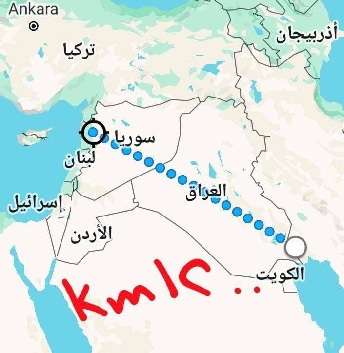 قطعت صواريخ الحرس الثوري الإيراني مسافة 1200 كيلومتر لتصل إلى الأهداف المقصودة في سوريا